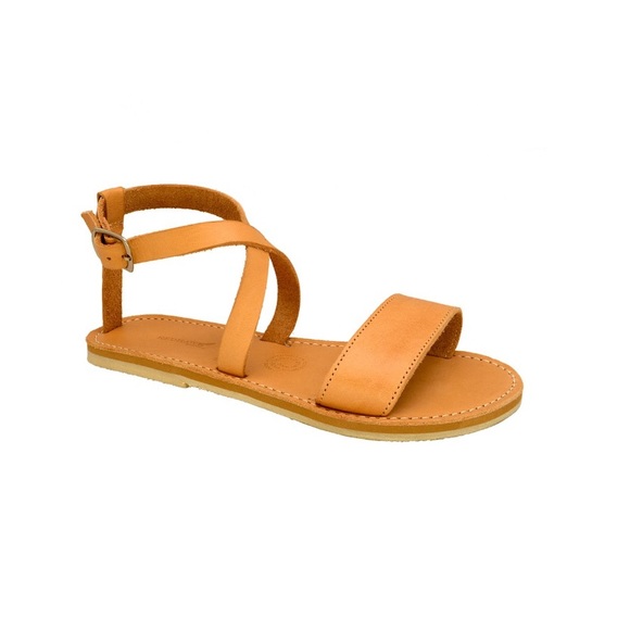 Redhawk Boot Co. Natural Genuine Leather Gladiator Sandals (149) Women’s 10 NEW - Picture 1 of 9